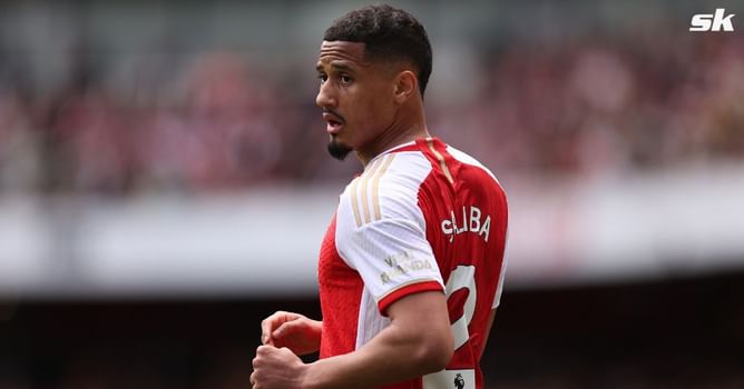 "They ain't ready" – Arsenal defender William Saliba sends 3-word message to Chelsea star after 2-0 loss to Manchester City