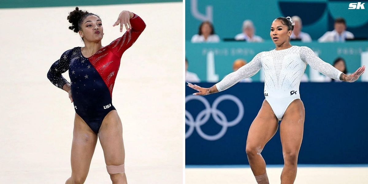 Laurie Hernandez reached out to Jordan Chiles after medal controversy at Paris Olympics. PHOTO: Both from Getty