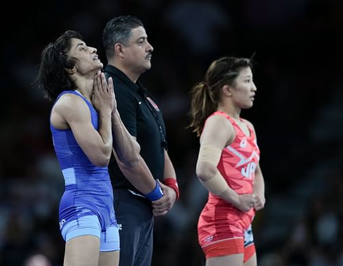 Phogat beat Yui Susaki 3-2 in her first match (File image via Getty)