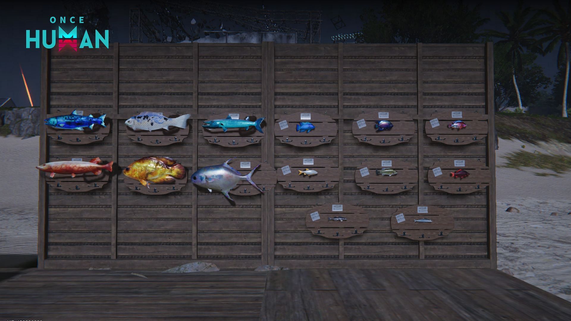 Once Human added various new types of fish with patch 1.1 (Image via Starry Studio)