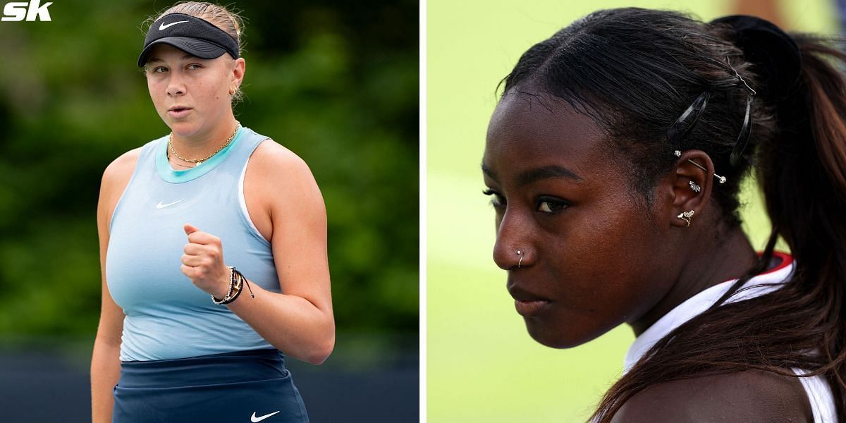 Amanda Anisimova (L), Alycia Parks (Images: Getty)