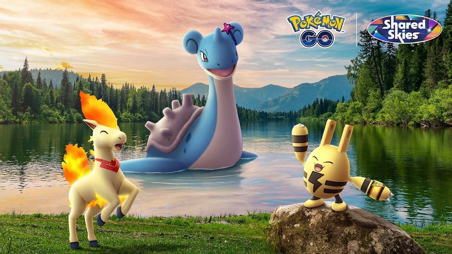 The Event-themed spotlighted creatures in GO Triumph Together (Image via The Pokemon Company)