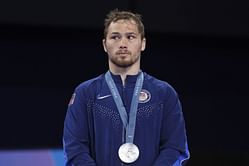 WATCH: Spencer Lee receives a heartwarming welcome from a large crowd at the Eastern Iowa Airport after winning the silver medal at the Paris Olympics