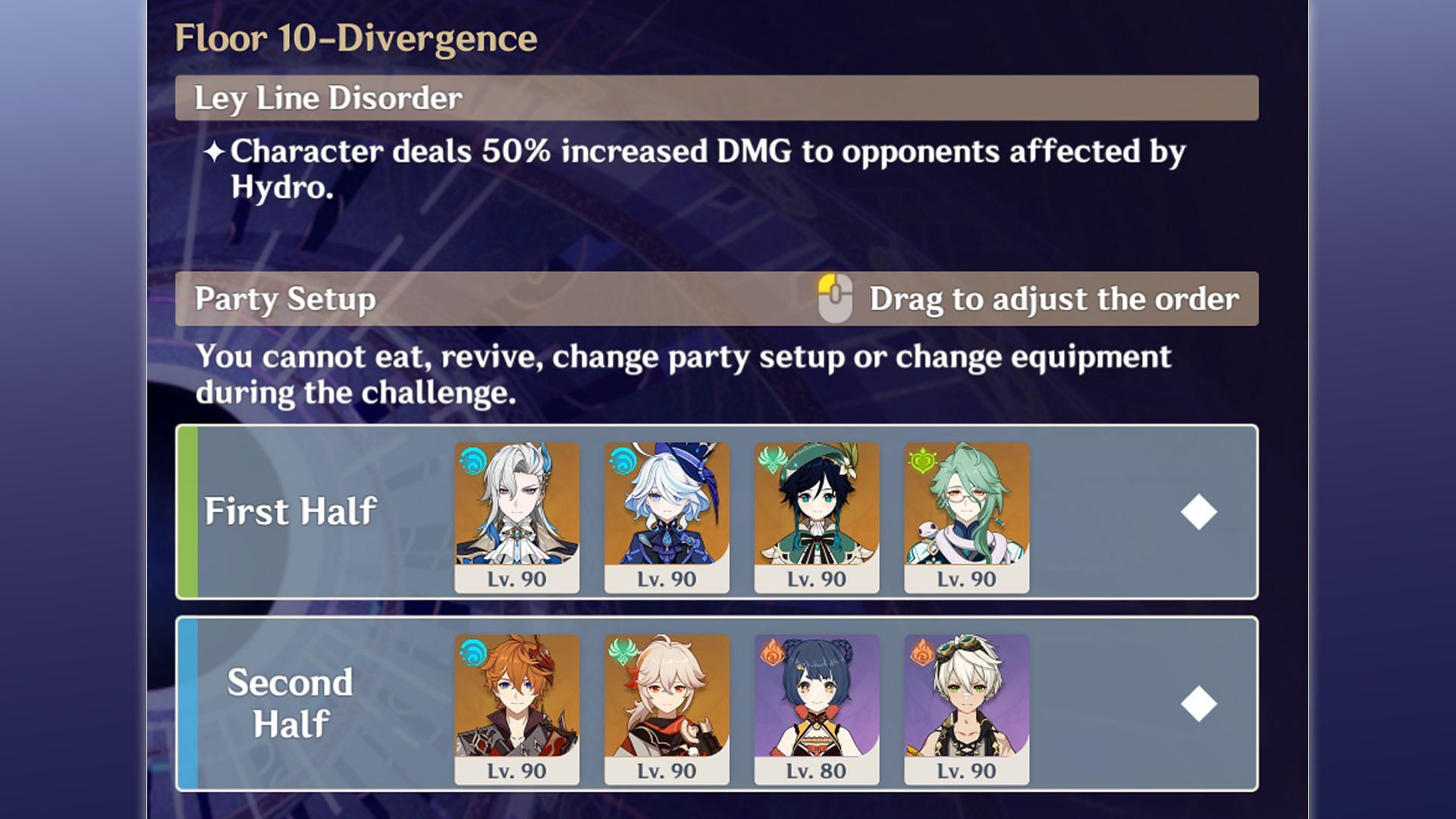 Best team compositions for Floor 10 include these characters (Image via HoYoVerse)