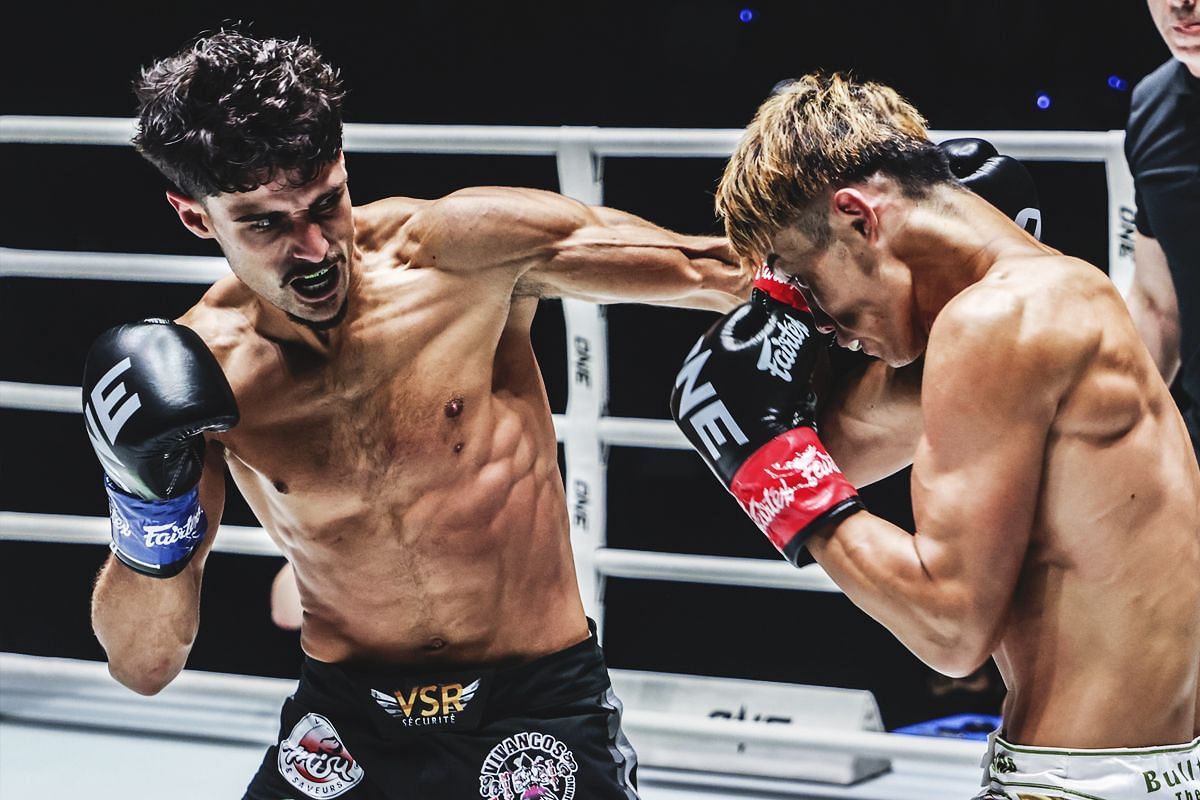 Elias Mahmoudi claimed the knockout win against Taiki Naito at ONE Fight Night 24. [Photo via: ONE Championship]