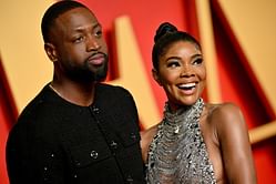 Dwyane Wade and Gabrielle Union twin in white outfits to celebrate 10-year anniversary in lavish yacht getaway