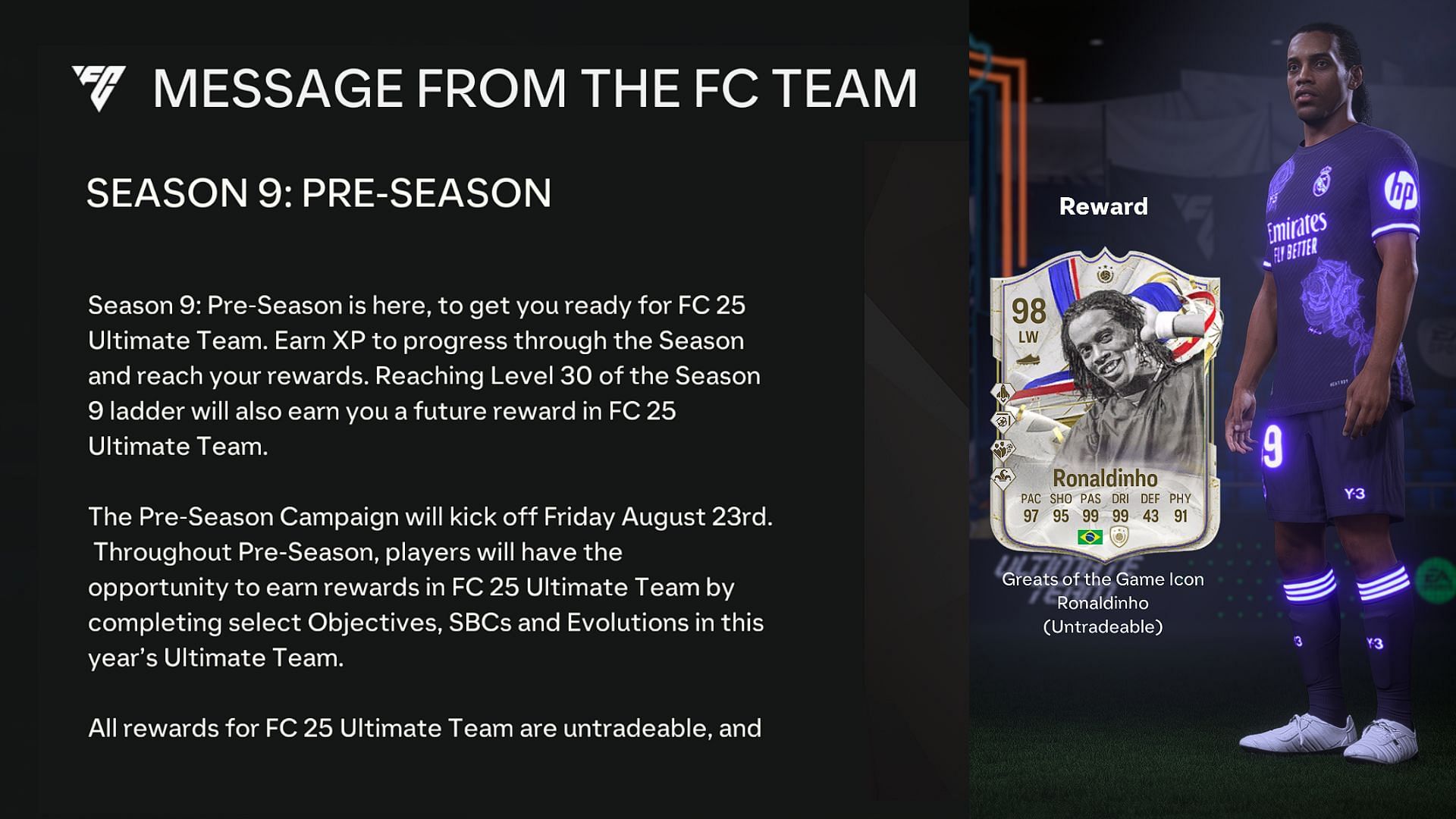 EA FC 24 Season 9: Pre-Season