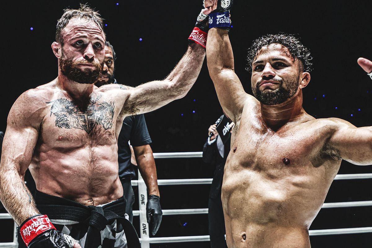 Jarred Brooks (L) and Gustavo Balart (R) | Image by ONE Championship