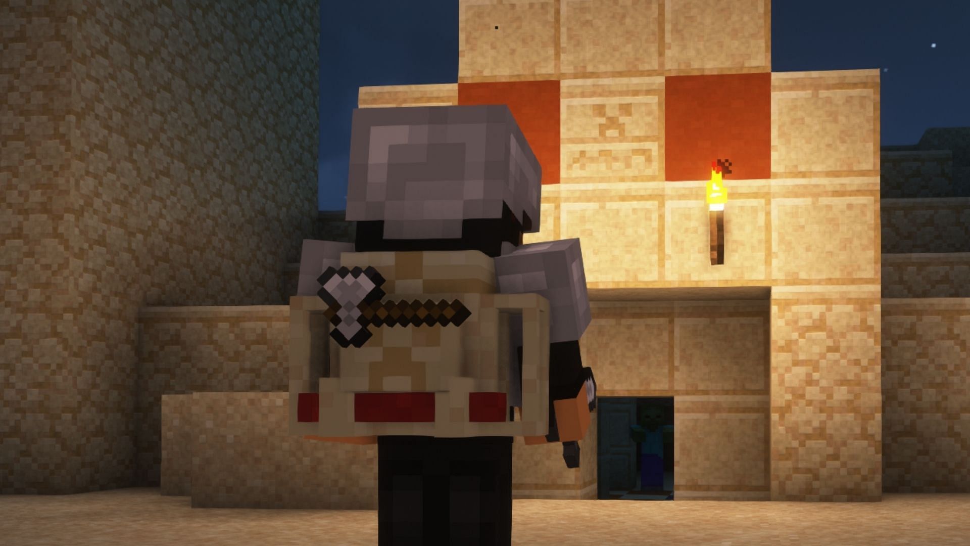 Minecraft Traveler&#039;s Backpack mod (Image via CurseForge)