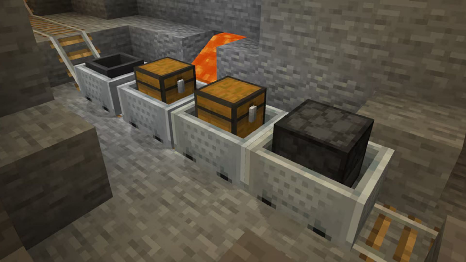 Minecarts are getting some big changes (Image via Mojang Studios)