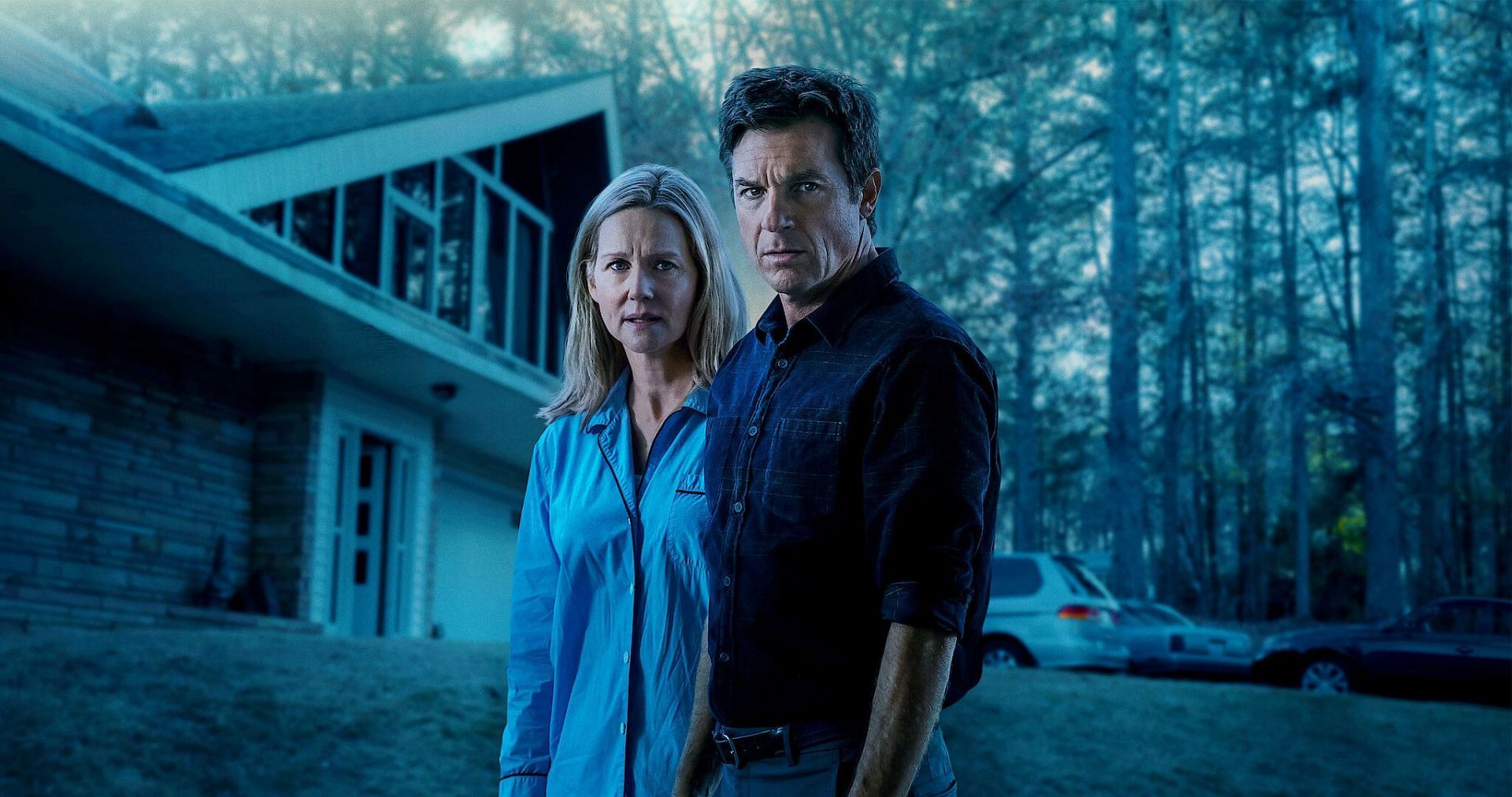 Jason Bateman in the official covert art for Ozark (Image via Netflix)