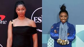 In Photos: USC star JuJu Watkins shares stylish snaps from 2024 Paris Olympics as she cheered for Simone Biles’ victory