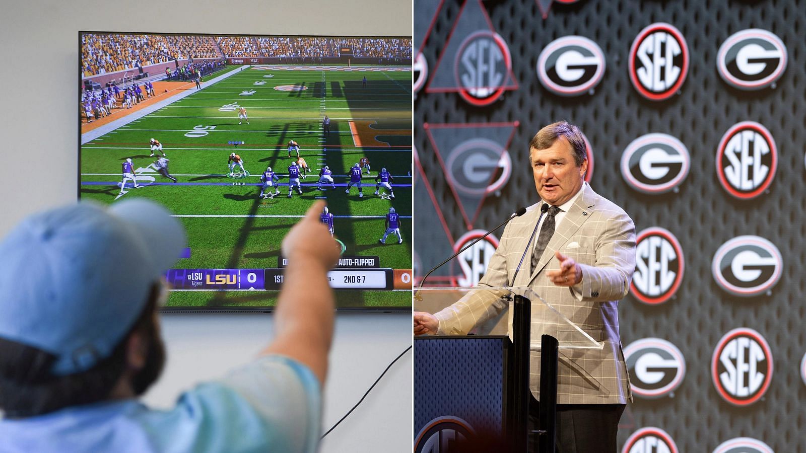 One change in CF25 is that a dynasty, even subbing in for Kirby Smart at Georgia, can only go 30 seasons. (Photo credits: IMAGN)