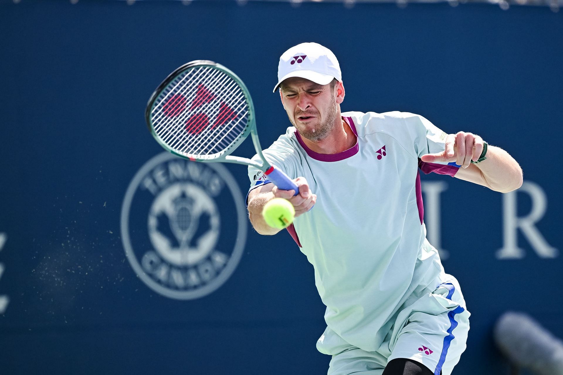 Hubert Hurkacz in action (Getty)