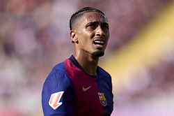 “Today’s game shows that there is no need for other players to come” - Raphinha after scoring his first-ever hat-trick in 7-0 Barcelona win