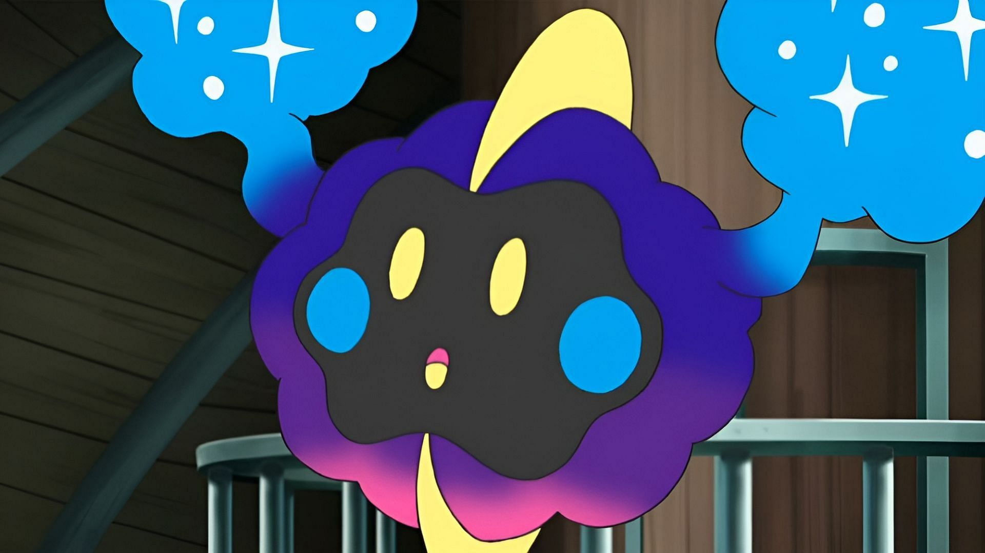 Cosmog in the anime (Image via The Pokemon Company)