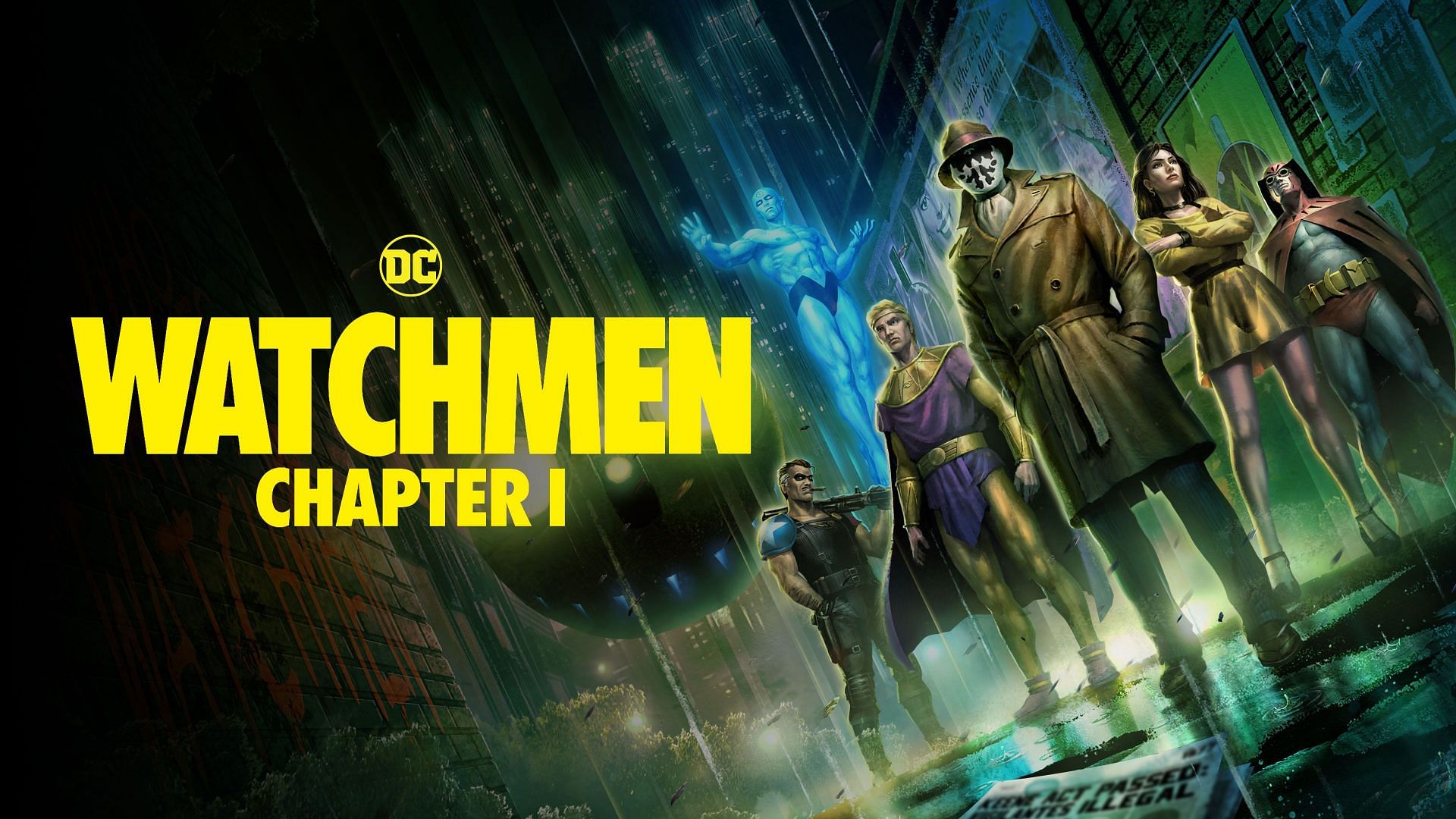 Review Watchmen Chapter 1 A faithful yet flawed animated adaptation