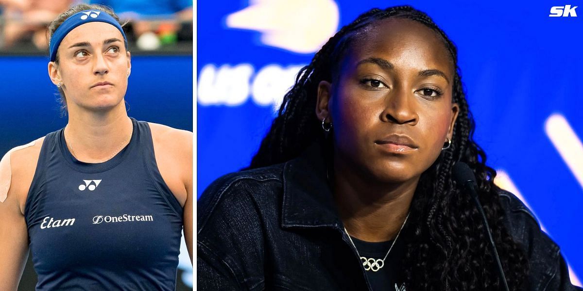 Caroline Garcia (L) and Coco Gauff (Images: Getty)