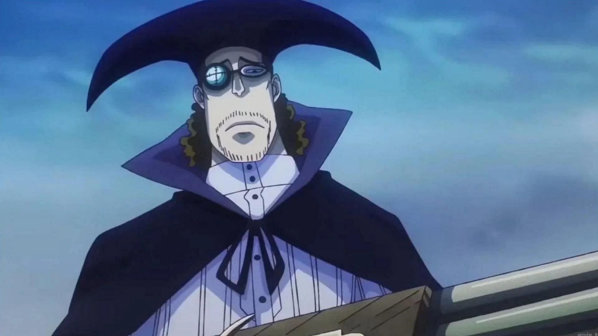 Van Augur is a member of the Blackbeard&#039;s crew (Image via Toei Animation)