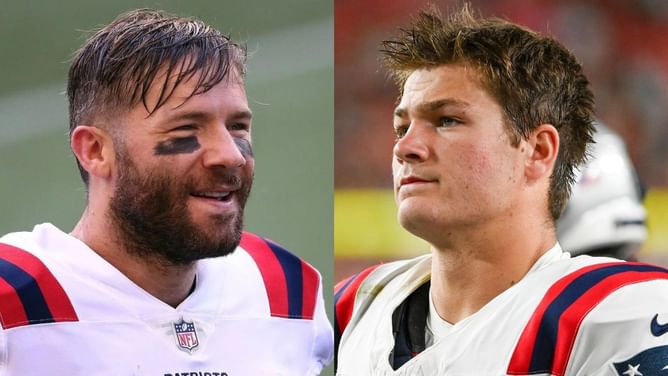 Patriots icon Julian Edelman comes away impressed with Drake Maye as rookie QB dominates vs Commanders