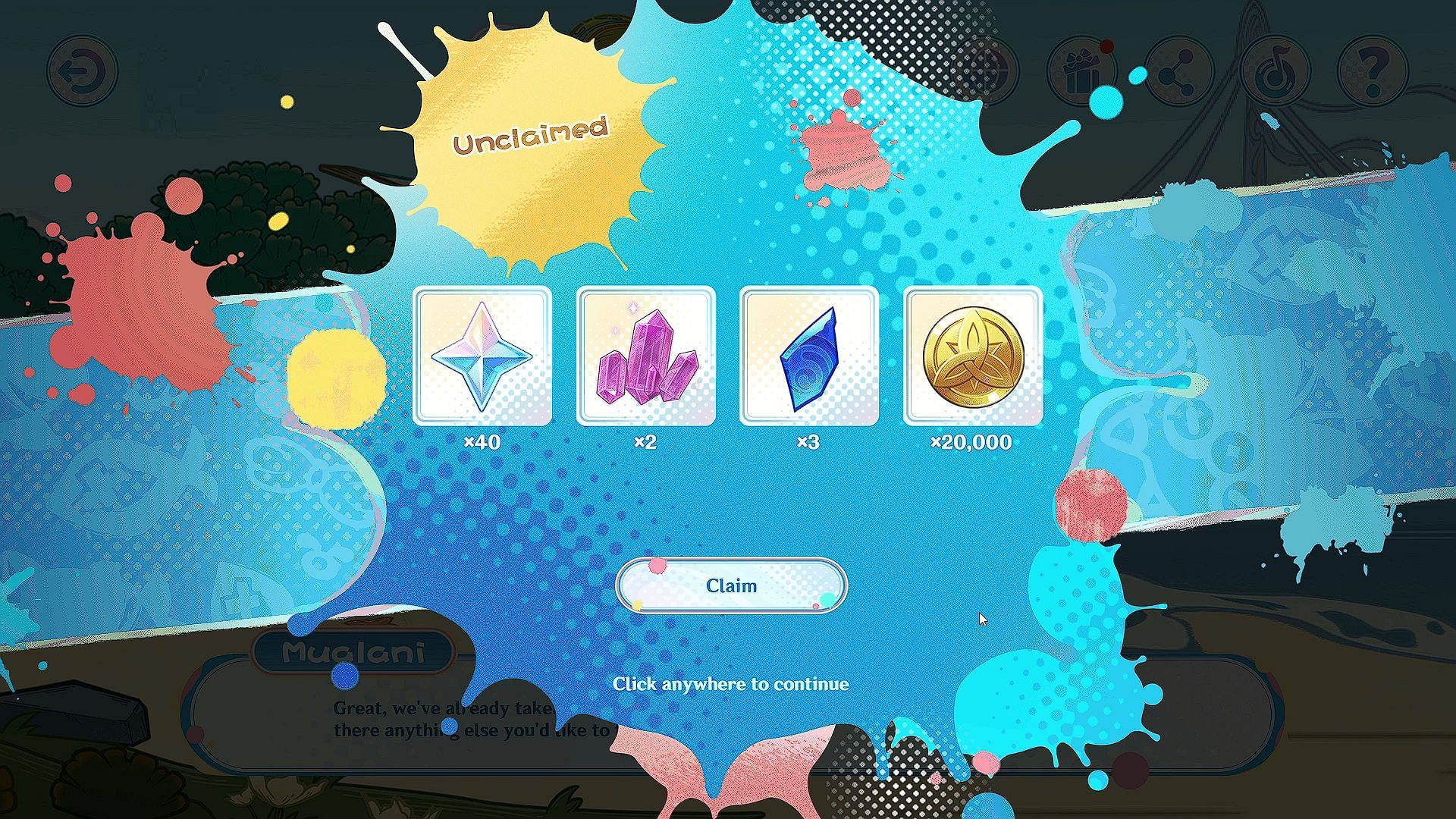 Guide to Wondrous Sights rewards (Image via HoYoverse)