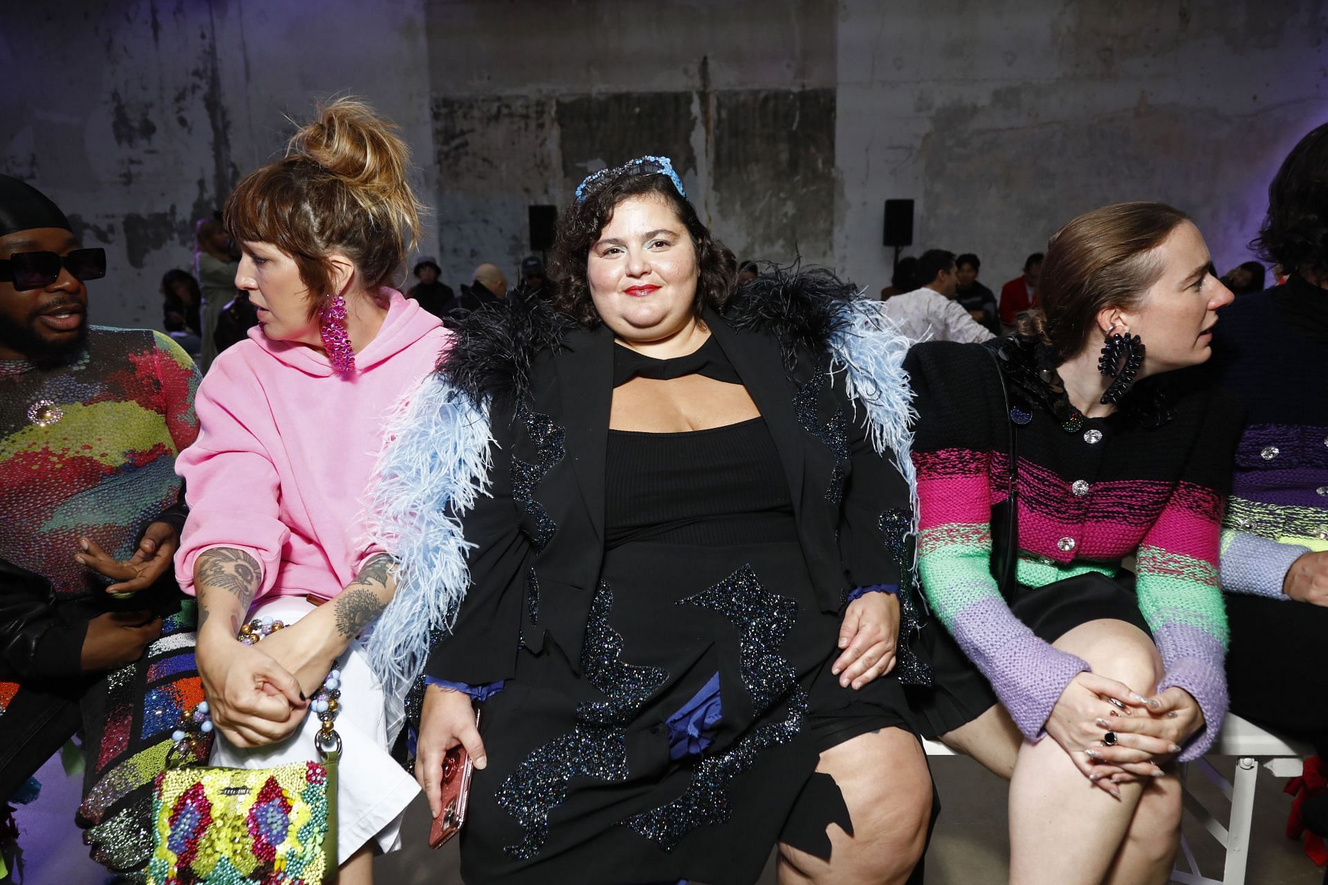 Germanier : Front Row - Paris Fashion Week - Womenswear Spring/Summer 2023 - Source: Getty