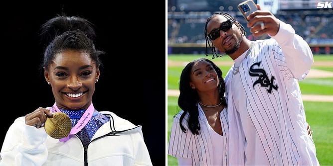 “Just another reminder that my wife is the sh**”- Simone Biles’ husband Jonathan Owens reacts after gymnast wins 3rd gold at Paris Olympics 2024