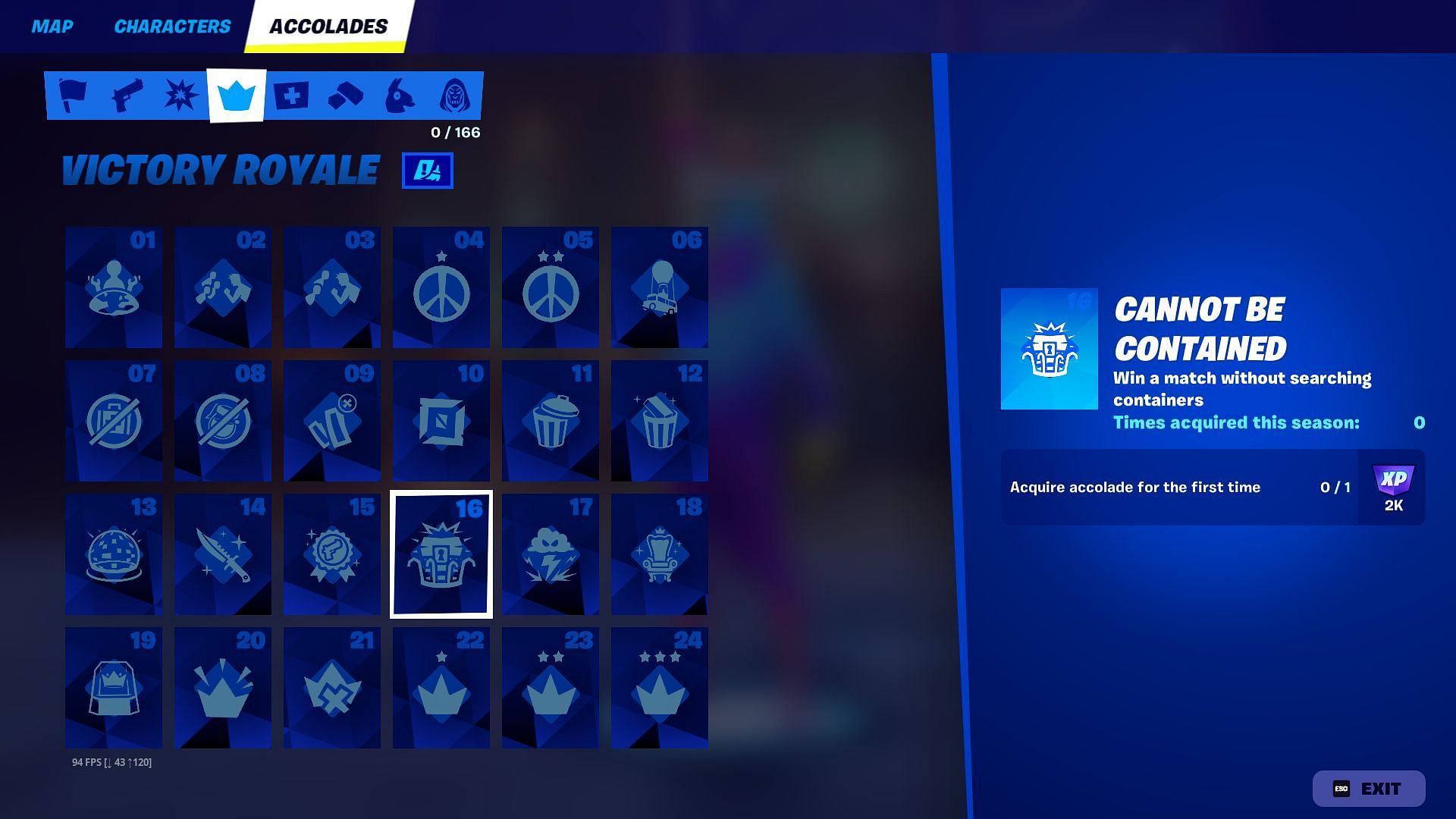 Fortnite Chapter 5 Season 4 Accolades: Victory Royale (Image via Epic Games)