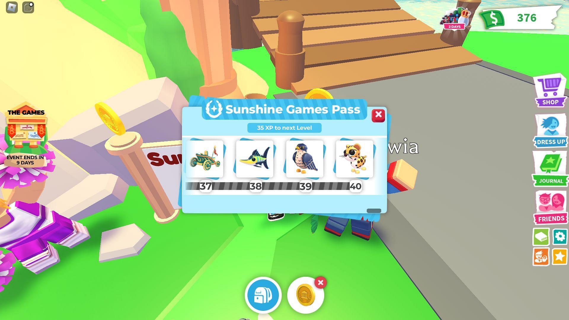 The Sunshine Pass (Image via Roblox)