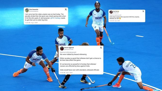 “We were robbed by biased refereeing” - Netizens blame referees for Indian men’s hockey team’s semi-final loss at Paris 2024 Olympics