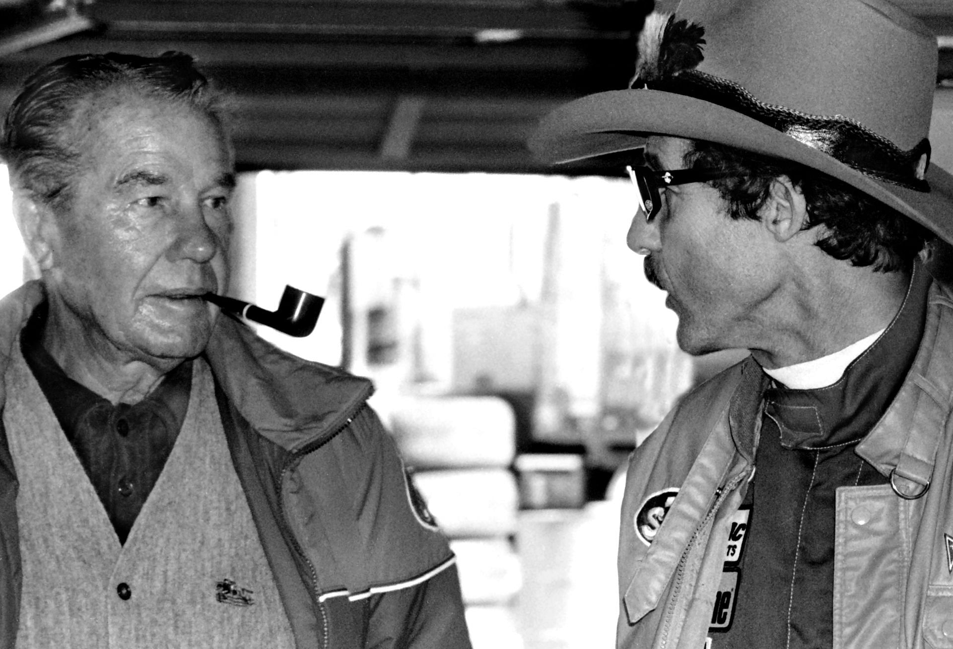 Lee Petty and Richard Petty (Photo via Getty Images)