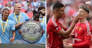 Manchester United set unwanted record after Community Shield defeat as rivals Manchester City break curse