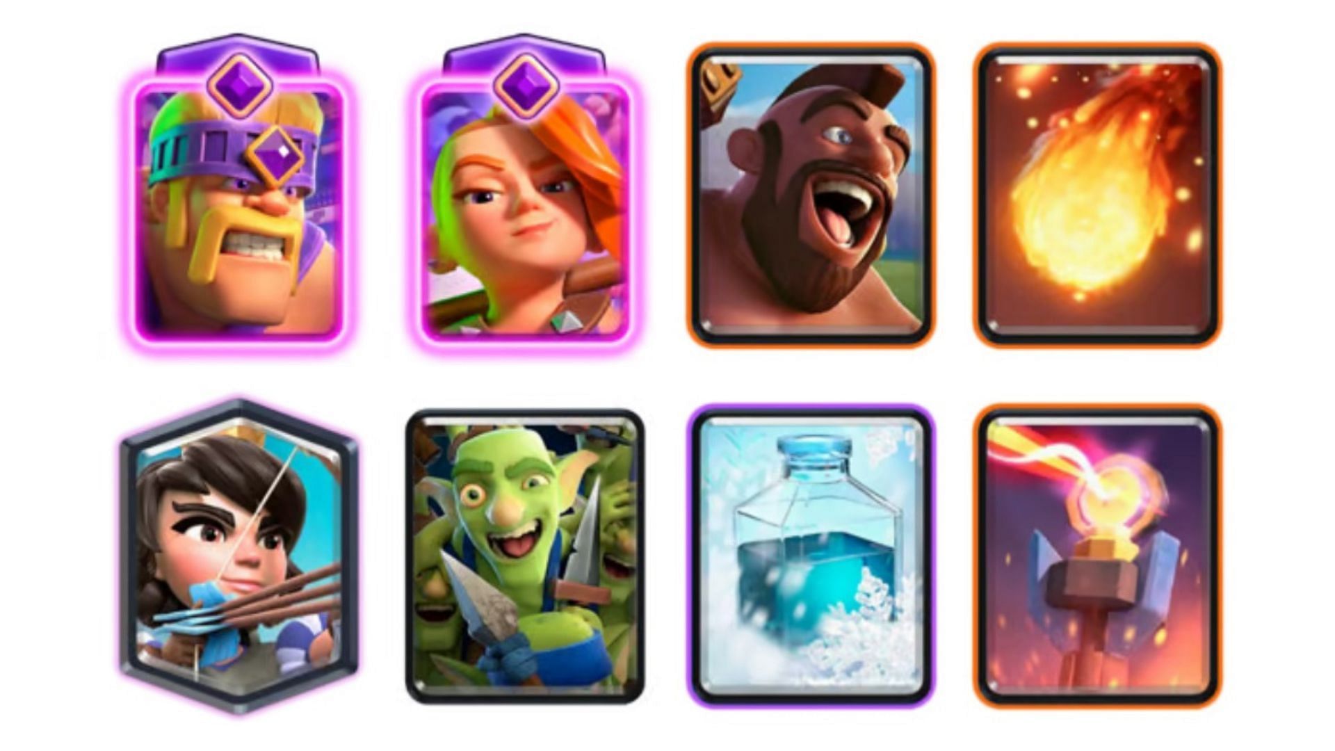 The Hog Freeze deck is an anti-LumberLoon counter in Clash Royale (Image via Supercell)