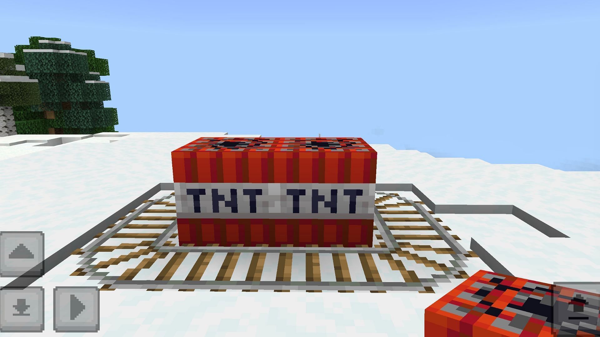 TNT is an explosive block in Minecraft (Image via Mojang Studios)