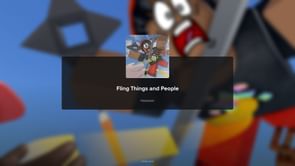How to play Roblox Fling Things and People