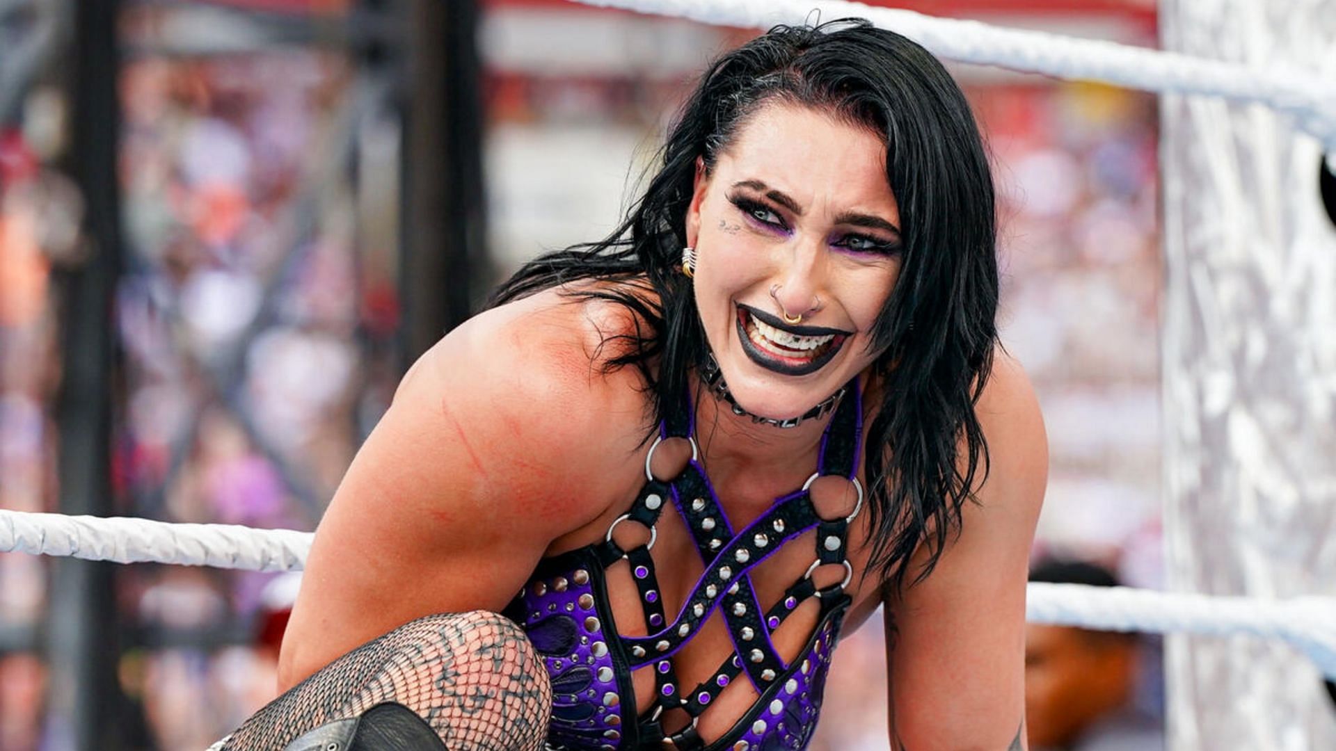 Dominik Mysterio betrayed Rhea Ripley at SummerSlam (Image credit: WWE.com)