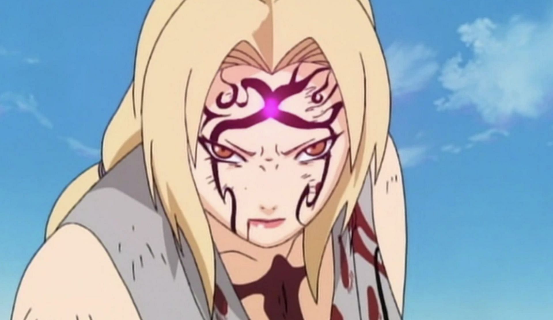 Tsunade as seen in anime (Image via Studio Pierrot)