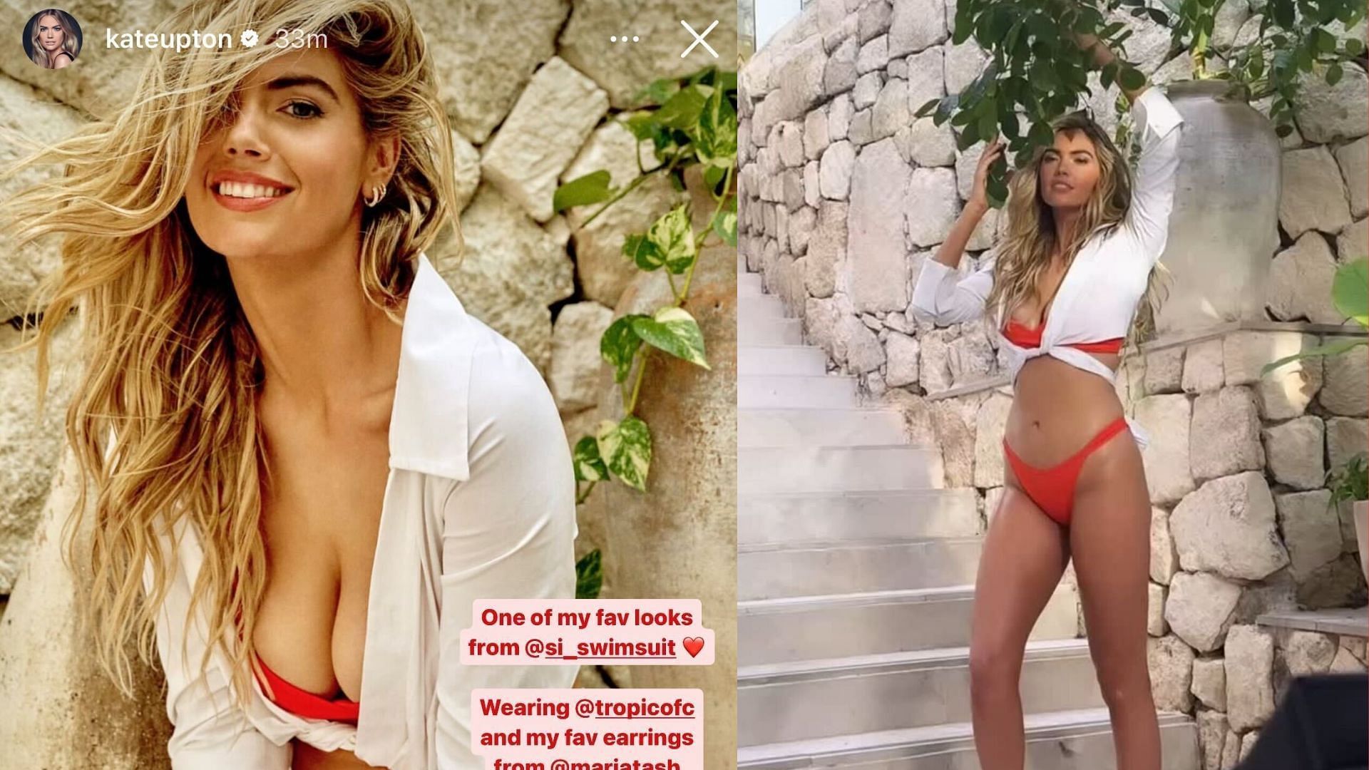 Kate Upton showing off her new look for Sports Illustrated