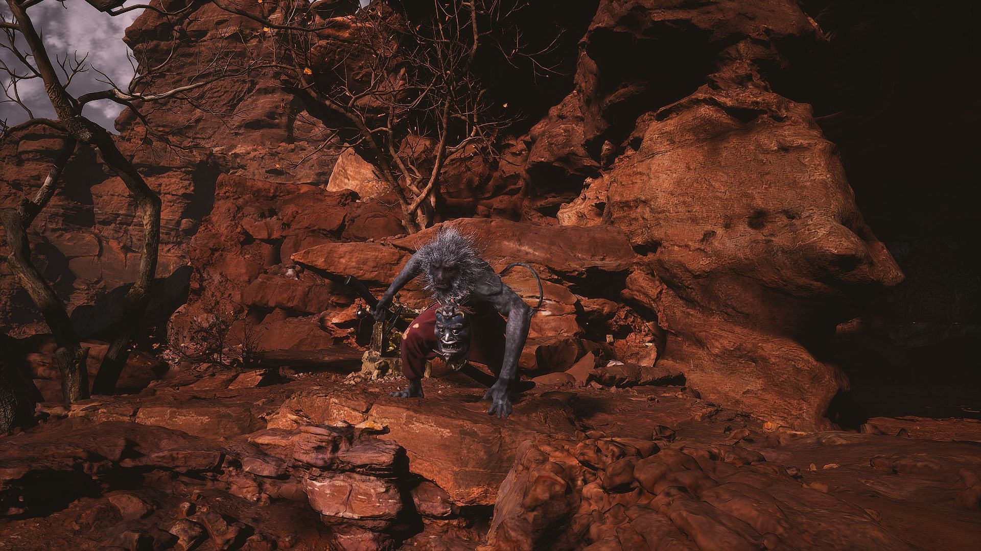 Umbral Abyss turns you into the Macaque Chief (Image via GameScience)