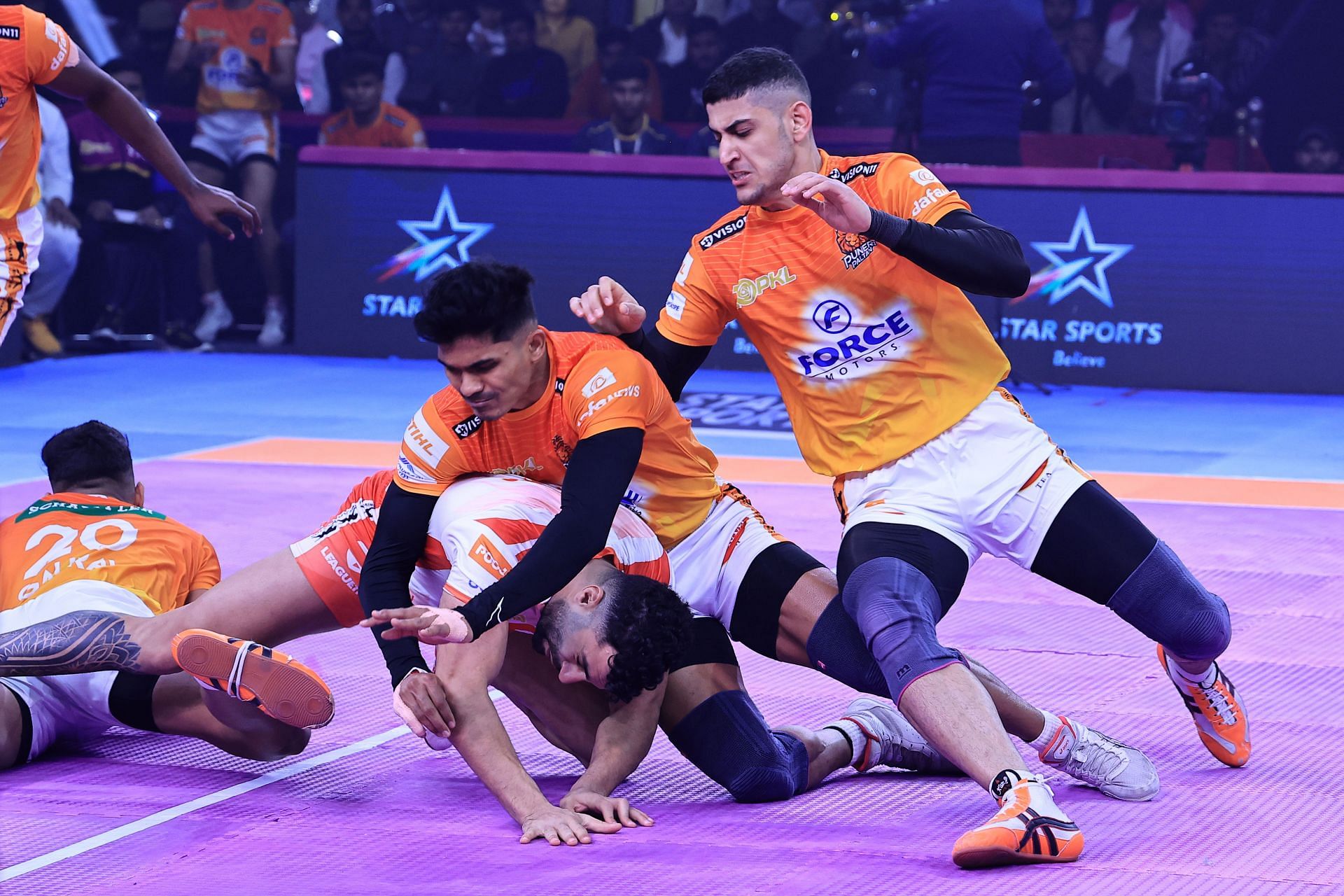 Puneri Paltan Vs Gujarat Giants Pro Kabaddi League Match In Jaipur - Source: Getty