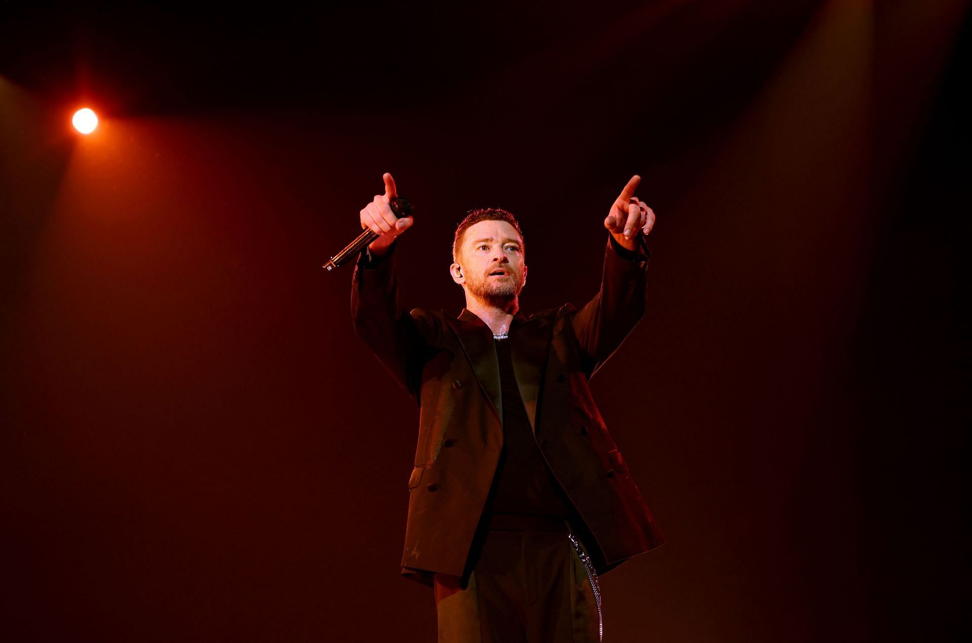 Justin Timberlake The Forget Tomorrow World Tour - London - Source: Getty