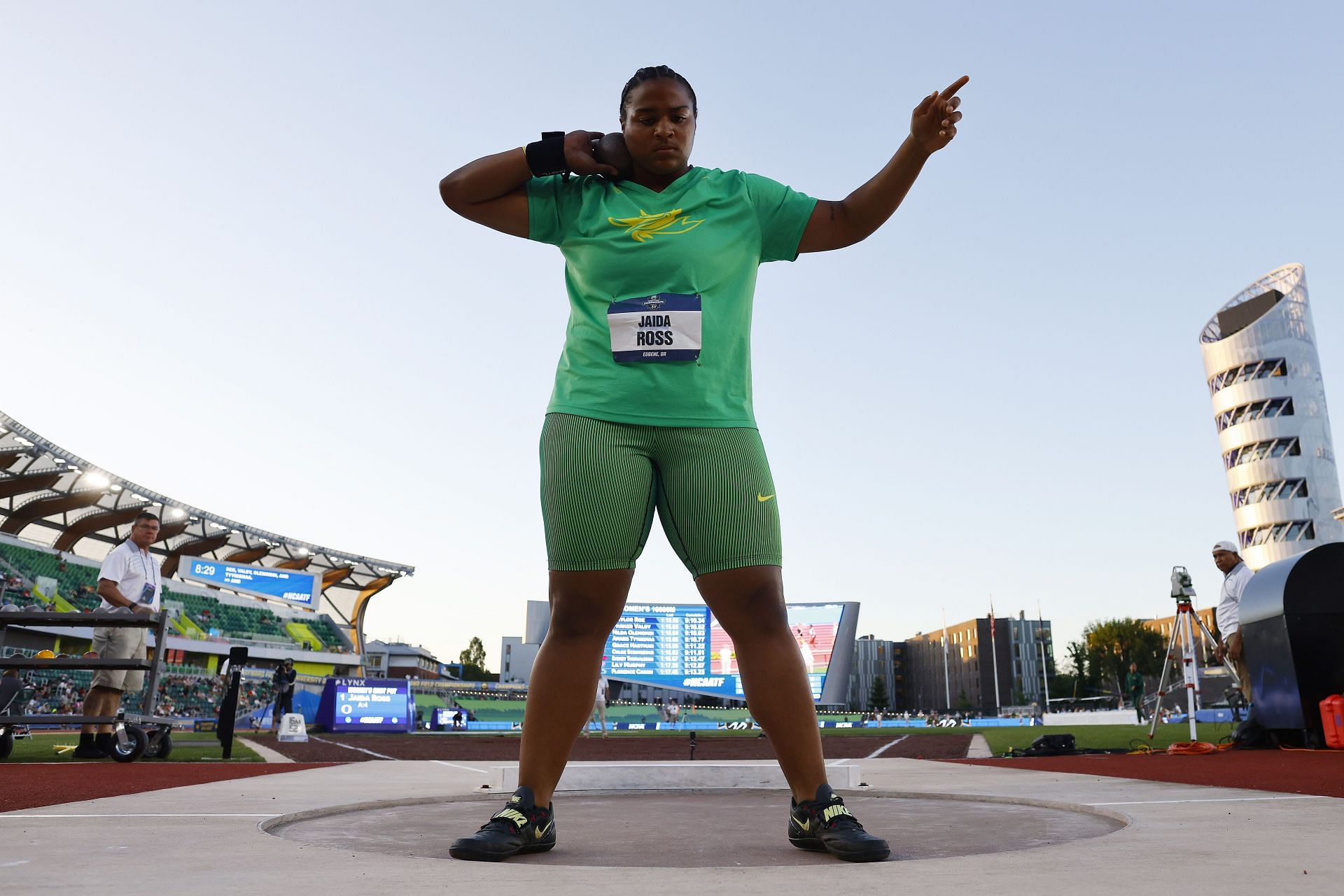 Jaida Ross of USA in action at 2024 NCAA Championships [Image Source: Getty]