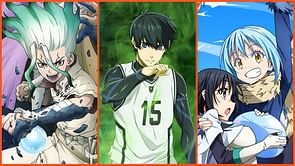 Crunchyroll announces regional dub release for Tensura Slime, Blue Lock, Dr. Stone season 2, and more