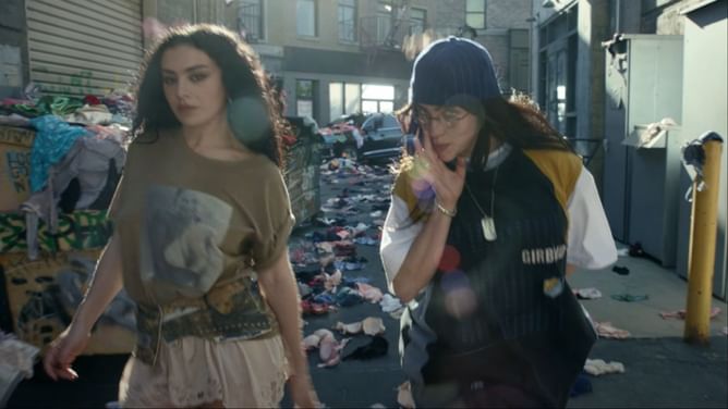 "This right here is history being made" — Fans react as Charli XCX and Billie Eilish unite for dream 'Guess' collab