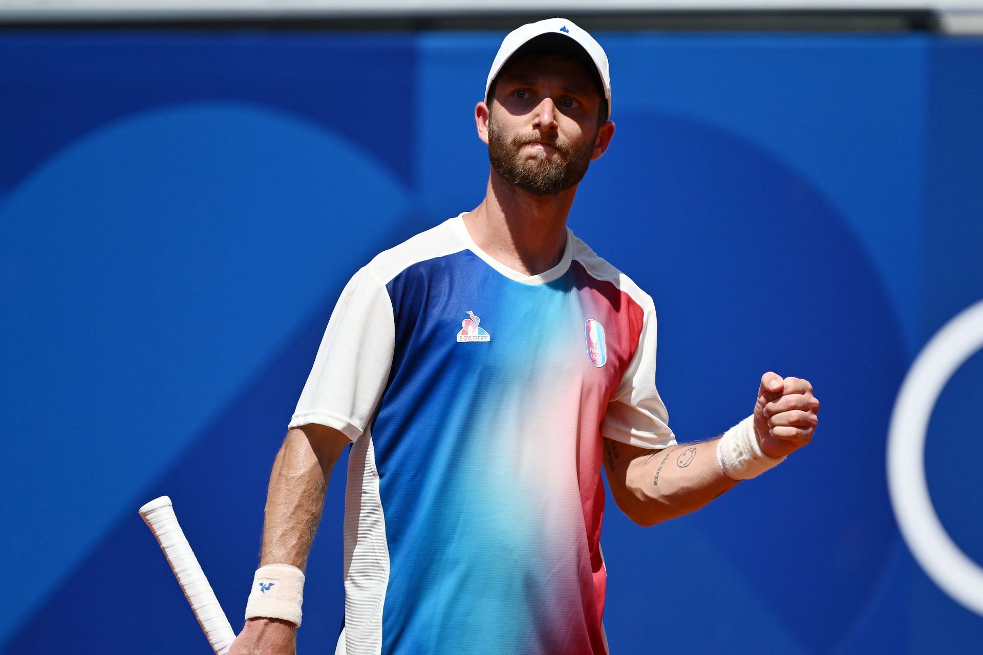 Corentin Moutet at the 2024 Paris Olympics (Picture: Getty)