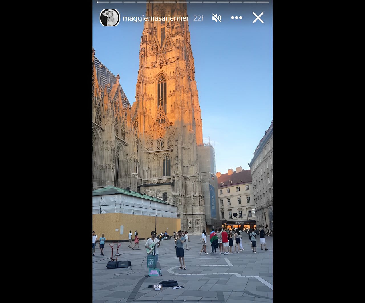 St. Stephen&#039;s Cathedral shared on Maggie&#039;s Instagram story