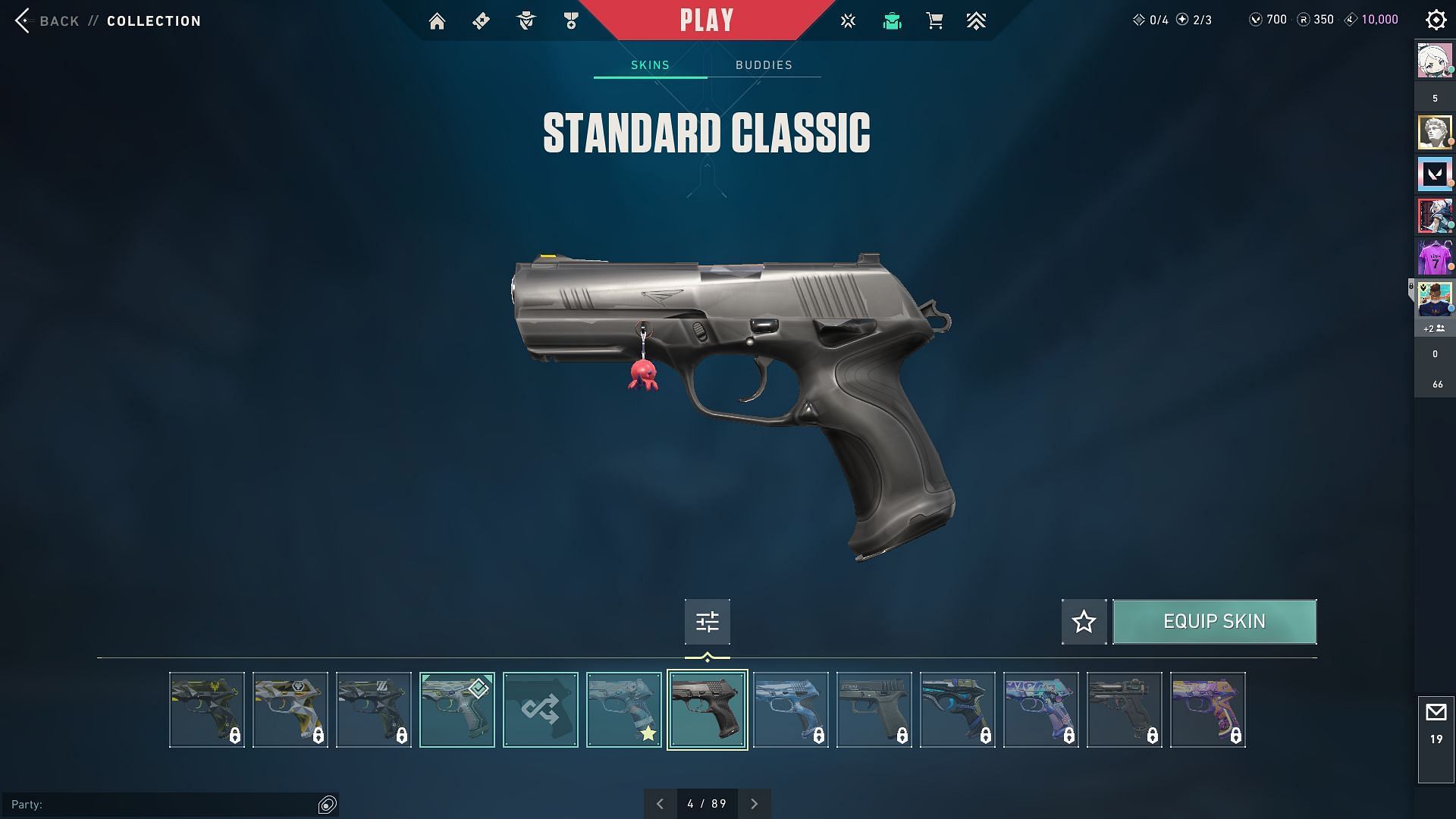 Valorant Classic in-game look (Image via Riot Games)