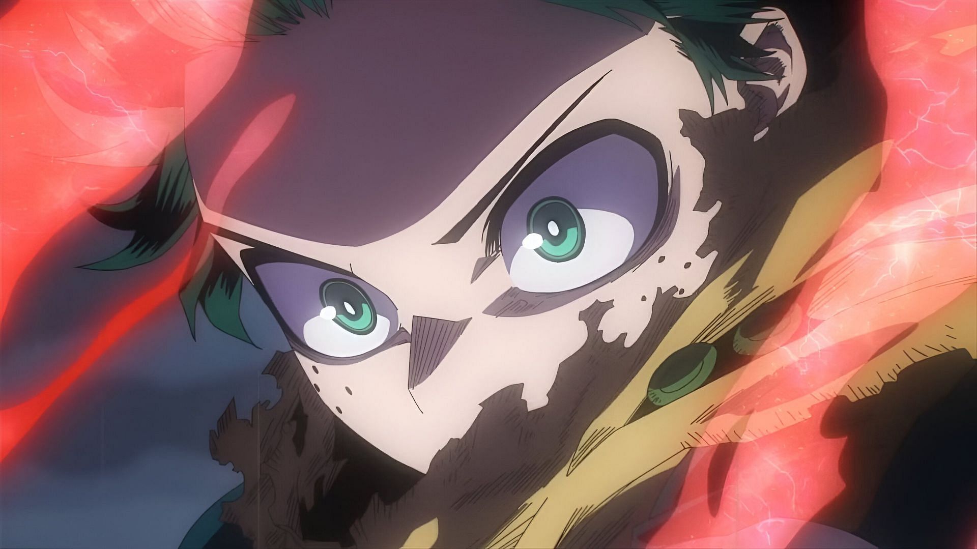 Deku as seen in My Hero Academia season 7 episode 12 (Image via Bones)