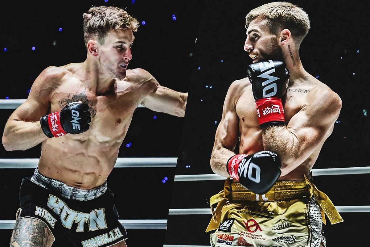 Nico Carrillo and Jonathan Haggerty - Photo by ONE Championship