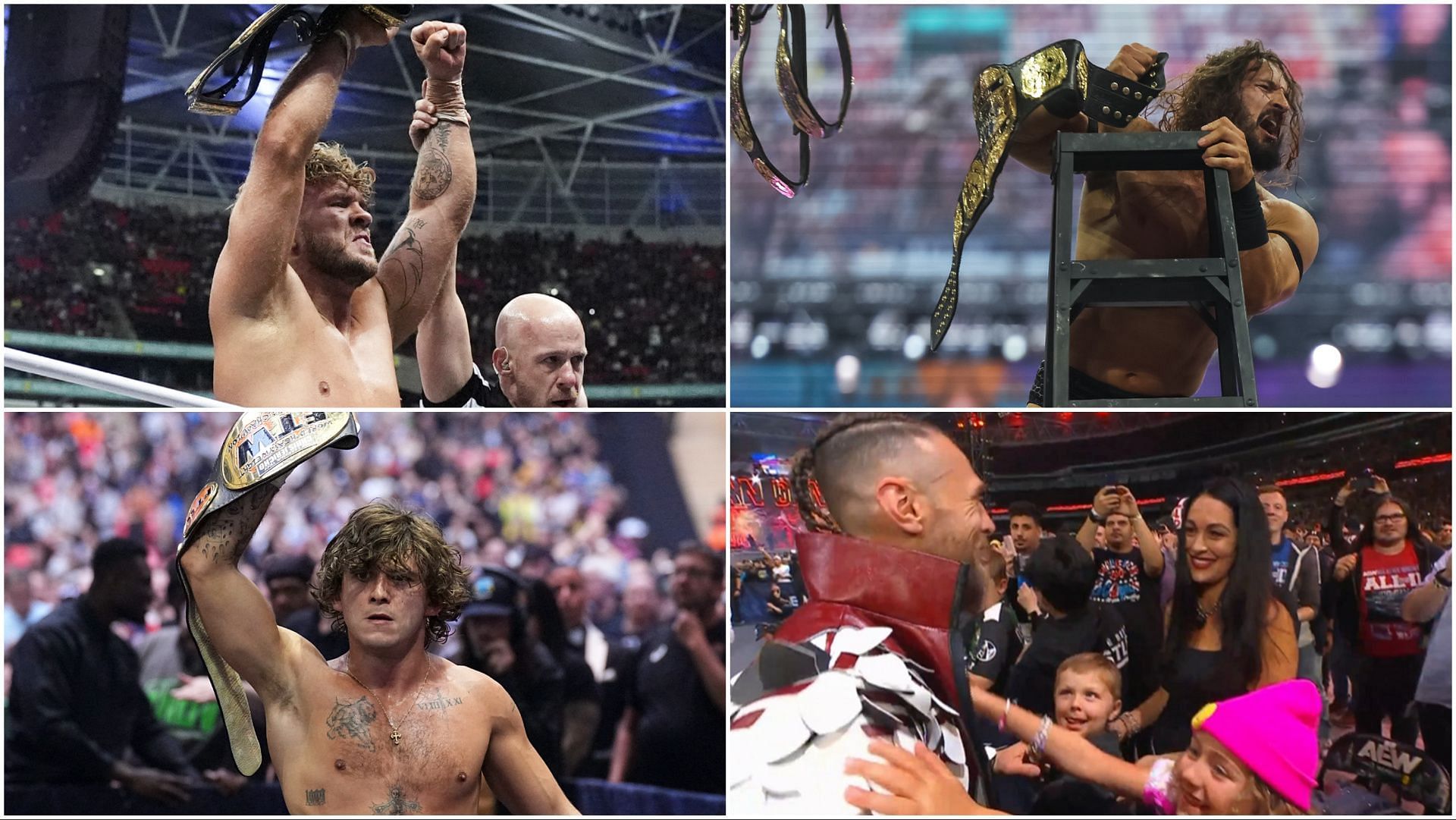 Several new champions crowned at AEW All In 2024